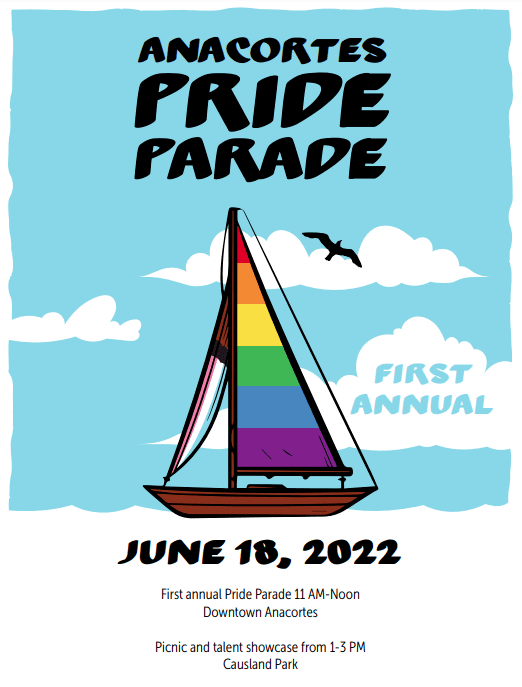 Anacortes Pride Parade June 18, 2022